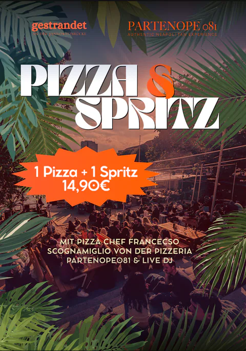 Pizza und Spritz — Sun 9 August
