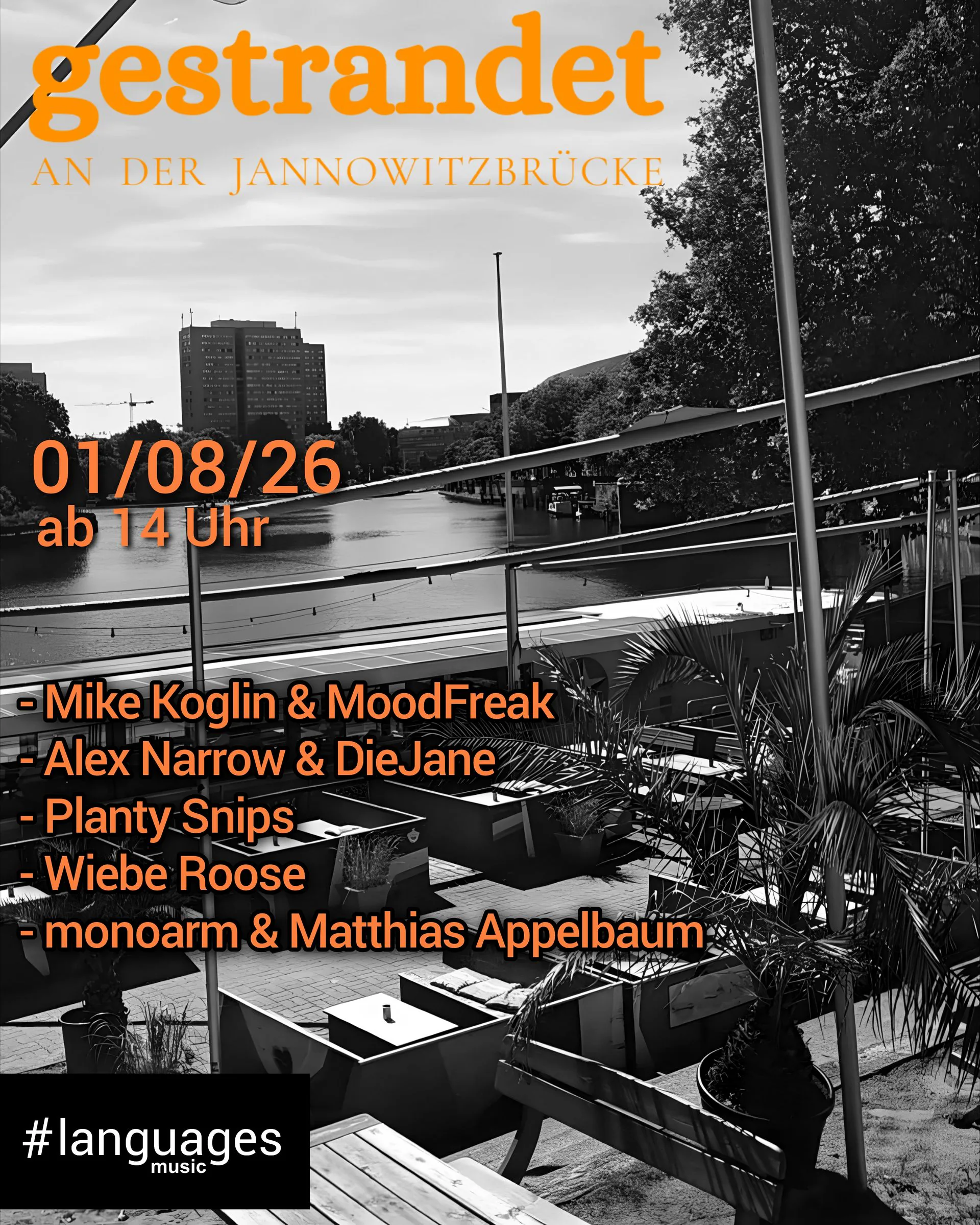 languages music Open Air — Sa., 1. August