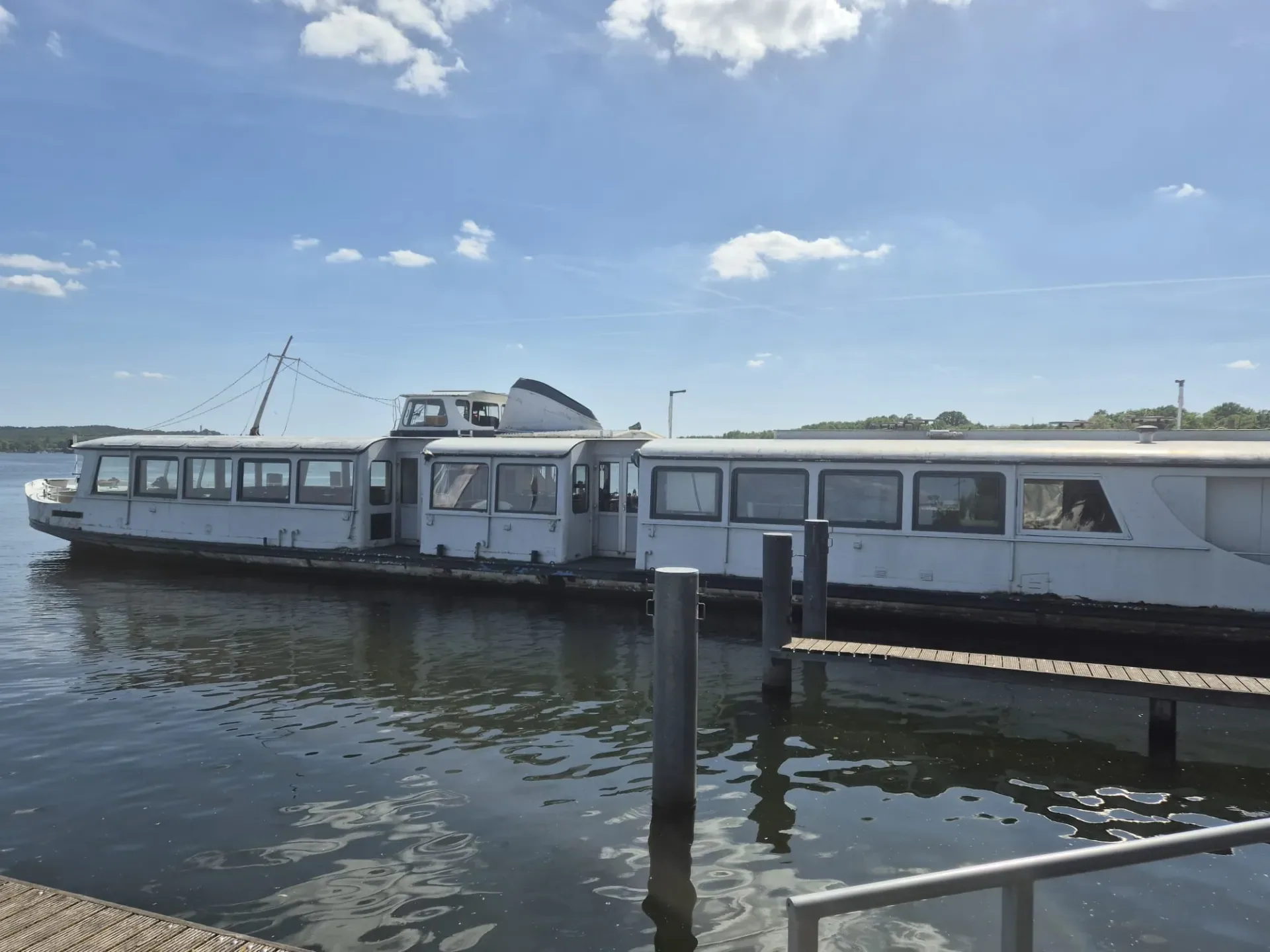 Eventschiff Windflüchter auf dem Müggelsee